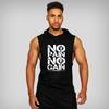 Brand Gyms Clothing Mens Bodybuilding Hooded Tank Top Sleeveless Vest Sweatshirt Fitness Workout Sportswear Tops Male