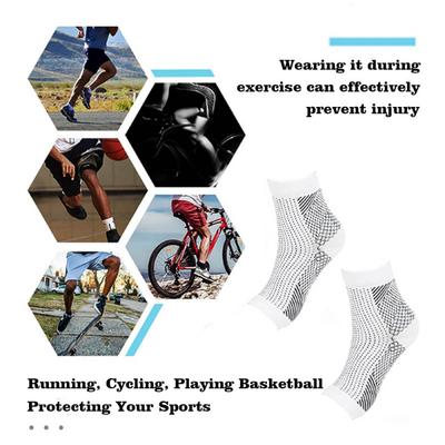 1 Paar Knöchelsocken, Knöchelprotektoren, Anti-Ermüdungs-Kompressionsmanschetten, Stützbänder, Socken, Sport-Schutzausrüstung