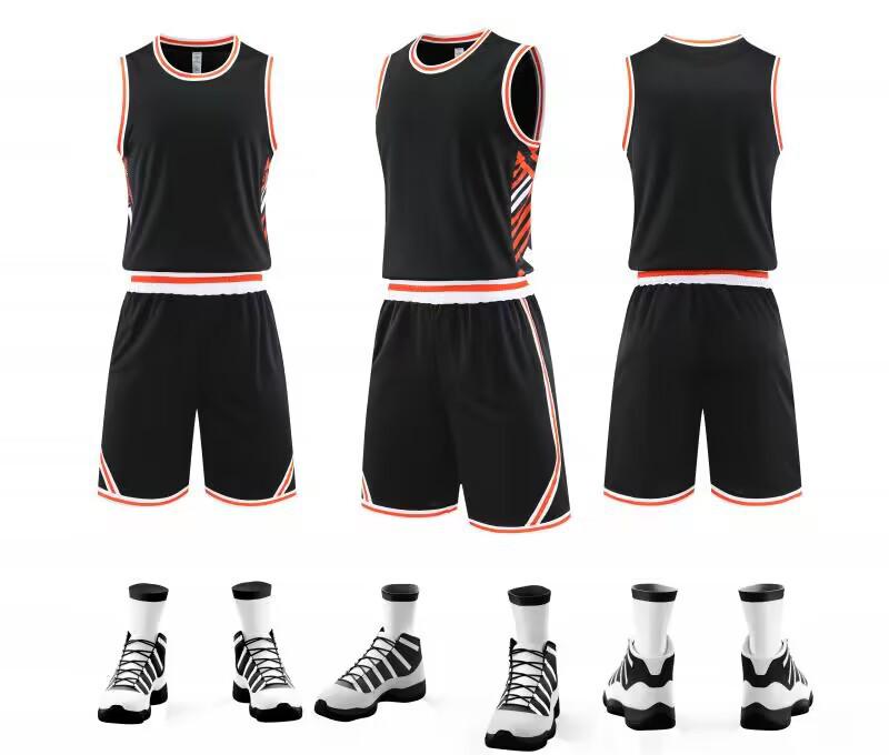 College Student & Children's Basketball Team Uniform Set - Competition & Training Vest