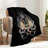 1PC Egyptian theme printed blanket, all season lightweight home office outdoor nap multifunctional blanket A4