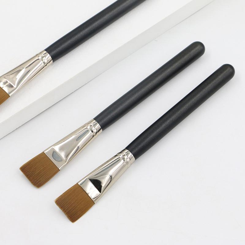 Flat Square Foundation Brush Soft Hair Concealer Brush BB Cream Blender Face Mask Paint Brush Women Beauty Skin Care Makeup Tool