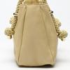 Kate Spade Circular Braided Rope Handle Tote Bag Beige Women Used