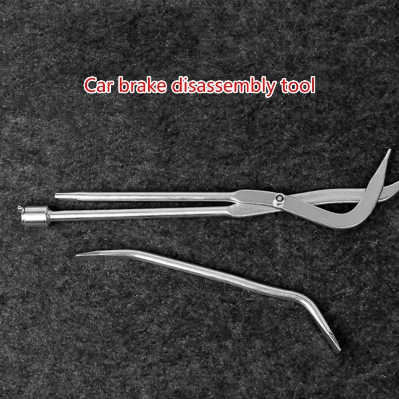Car Vehicle Drum Brake Line Shoe Return Spring Repair Car Remover Installer Workshop Tools Plier Tool Multifunctional