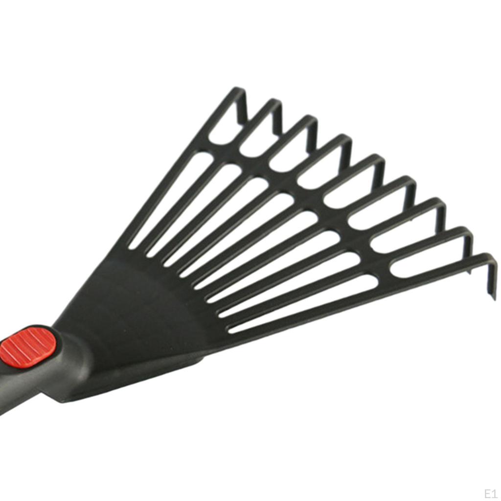 Grass Leaf Rake Portable for Lawn Leveling Yard Grooming Leaves