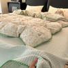 Princess Style Cartoon Shell Super Soft Bed Cover Set - 3 or 4-Piece, All Seasons, Skin-Friendly, Perfect for Dorms