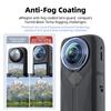 Optical Glass Lens Protector Protective Lens Cap for Insta360 X5 Panoramic Camera Accessories