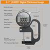 Neoteck Digital Thickness Aluminum Alloy Measurement Large LCD Thickness Gauge Gauge, Construction, 0.01mm Accuracy, 0-25.4mm Range, Display,