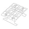 Stainless Steel Ice Cream Cone Holder Foldable Design Cupcake Display Stand  Baking Use