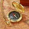 2021 Compass Pocket Watch with Flip Cover for Outdoor Exploration and Mountaineering