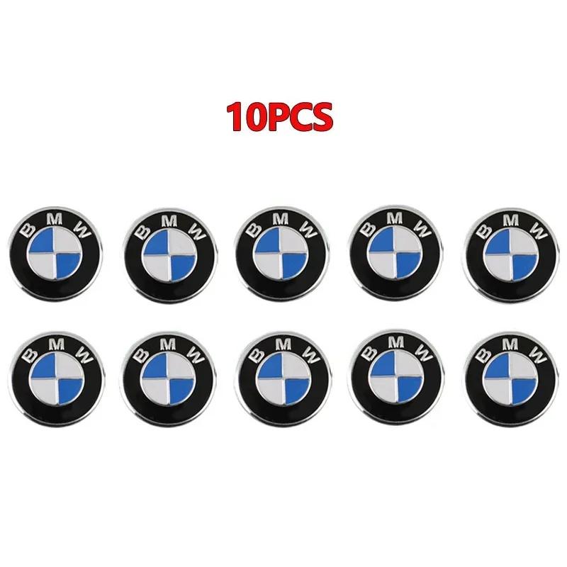 11/14mm Hliníková nálepka emblému na klíčenku auta Příslušenství Pro BMW 50. Kith F30 F10 E90 E34 E53 E61 E62 E93 GT X3 E46 X5 X6 E30