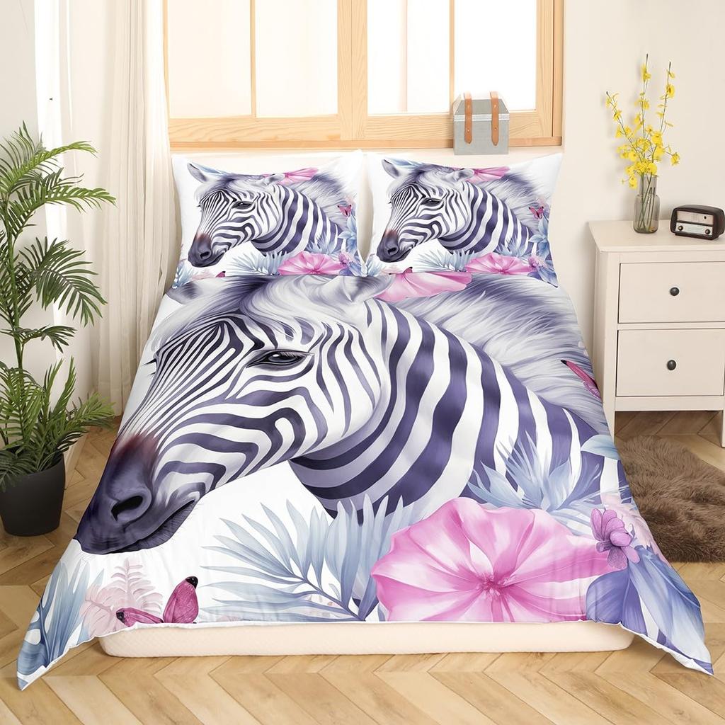 Comforter Zebra S For Kids Girls Boys Queen King Size Lightweight Down Room Decor 2 S 1 Comforter No Quilt