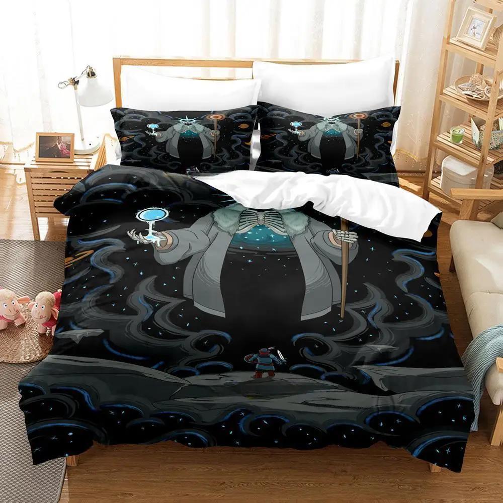 

Loop Hero Bedding Set Single Twin Full Queen King Size Bed Set Adult Kid Bedroom Duvet Cover Sets 3D Print Anime Bed Sheet Set EU Twin(135x200cm)