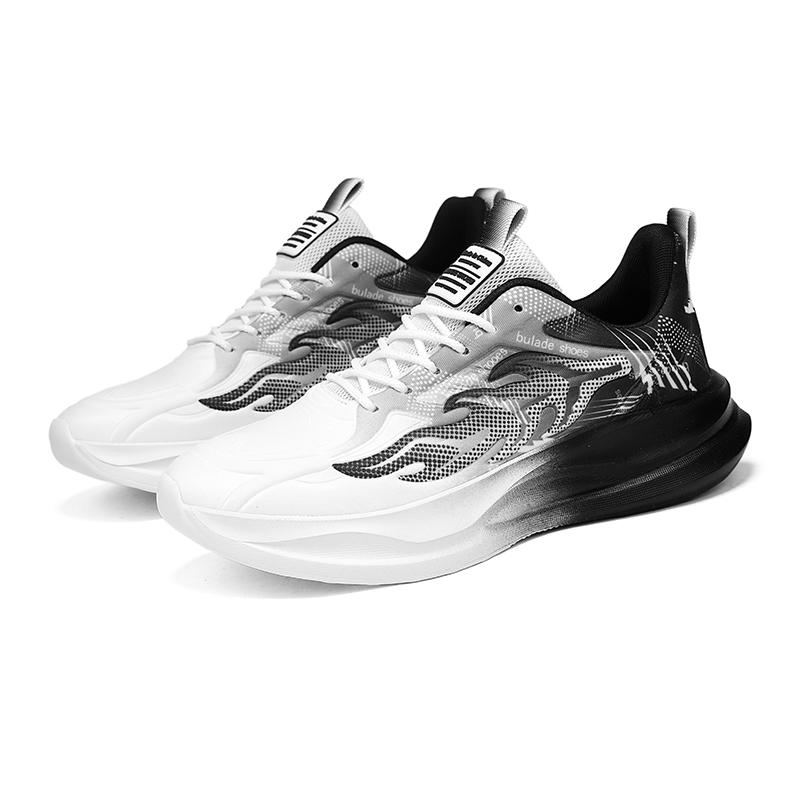 

2025 Hot Selling Mesh Mens Sports Shoes Trendy Lightweight Flexible Running Shoes Soft Rebound and Wear-resistant Walking Shoes 39