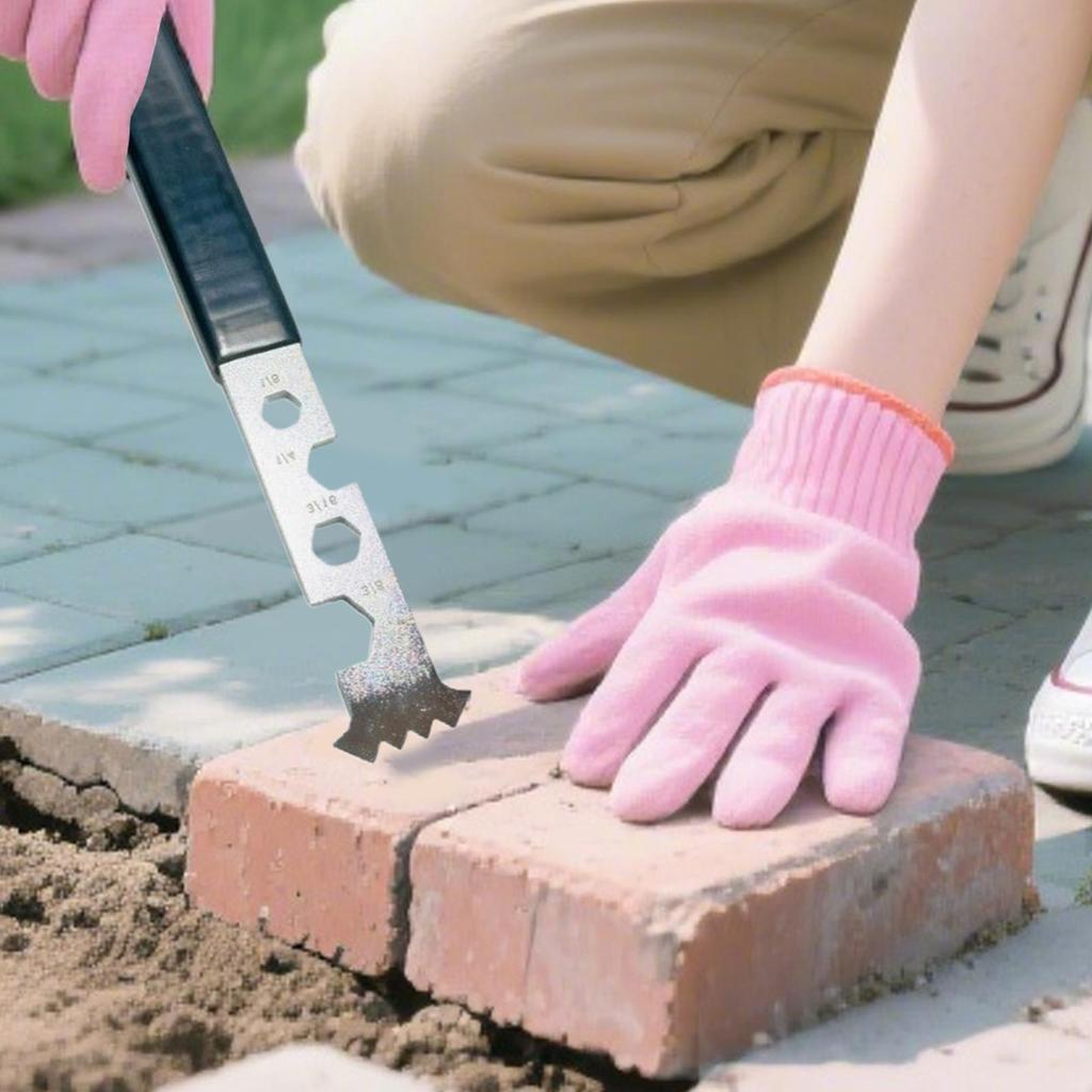 Paver Extractor Tool 2 Pieces Brick Paver Pulling Tool Manual Grabber For Driveway Lawn Patio Brick Baseboard Garden Sidewalk