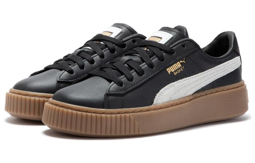 Women's Sneakers PUMA Basket Platform L 'Black' Women's