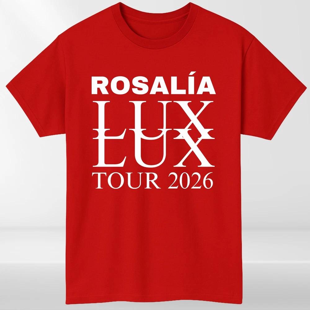 Rosala LUX Tour 2026 TShirt Unisex Music Concert Tee Pop Fan Graphic Top S