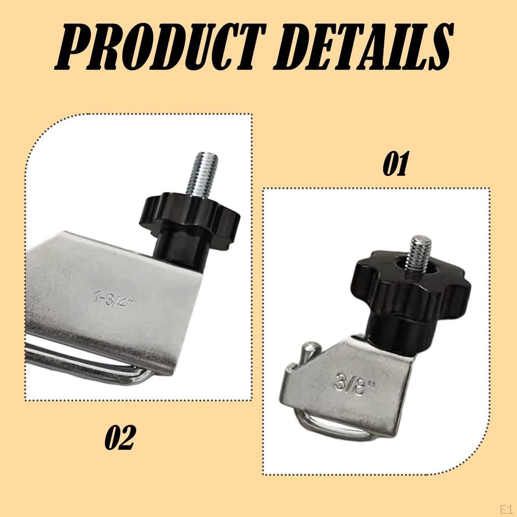 4 Stück Fluidleitungs-Schlauch-Abquetschwerkzeuge Klemmen 1-3/4" 1" 1/2" 3/8" Einstellbare Kneifzange Autoreparatur