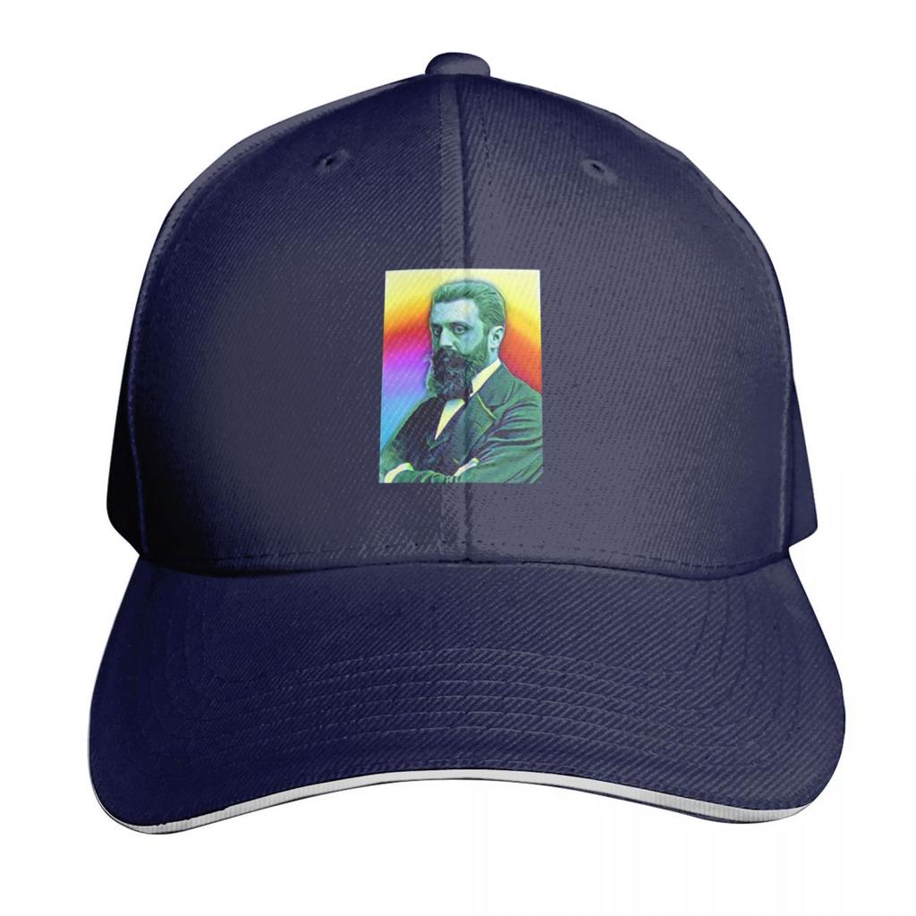Theodor Herzl Artwork Theodor Herzl Portrait Theodor Herzl Wall Art Baseball Cap hiking hat Ball Cap FeUnisex Unisexs