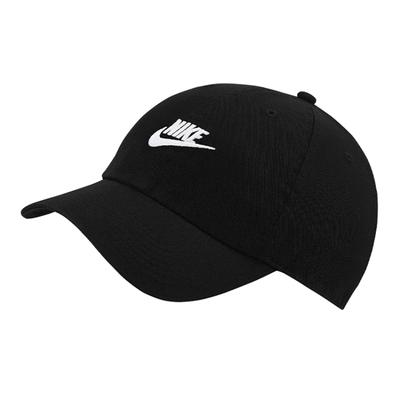 Nike Polyester Cotton Baseball Caps Unisex Black Casual 913011-010