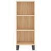 Highboard Sonoma Oak 34.5 x 34 x 180 cm Particleboard