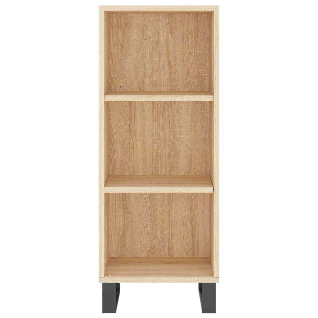 Highboard Sonoma Oak 34.5 x 34 x 180 cm Particleboard