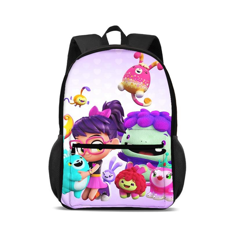 Abby Hatcher Rucksack Outdoor Bergsteigen Neuer Cartoon-Druck Schüler Jungen und Mädchen Bestes Geburtstagsgeschenk für die Schule