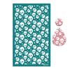 Silk Screen Printing Stencils for Painting on Clay, Fabric, Wood, Self-Adhesive Silkscreen Stencils for Jewelry Making