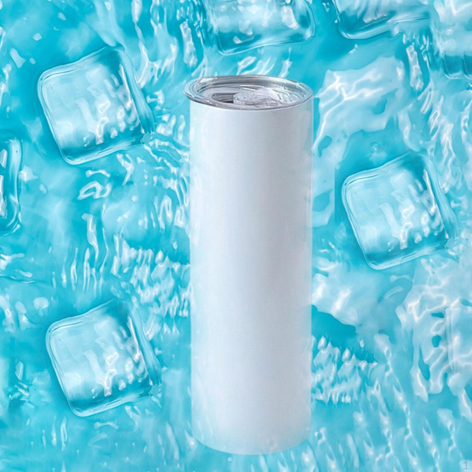 Straight Skinny for Heat Transfer, Double Wall Insulated Tumbler 20oz