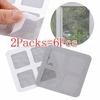 2Packs=6Pcs Summer Window Mosquito Netting Patch Repairing Broken Holes
