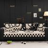 Straight Row Sofa Cushion  New Four-Season Universal Light Luxury High-End Sofa Cover Cloth Towel Non-Slip Leather Sofa Seat Cushion