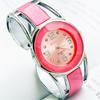 Unisex Bracelet Watch Quartz Analog Wristwatch In Vibrant Candy Colors For Everyday Style