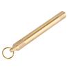 Durable Brass Pill Bottle Key Ring Portable Pill Box Pill Case Outdoor Use