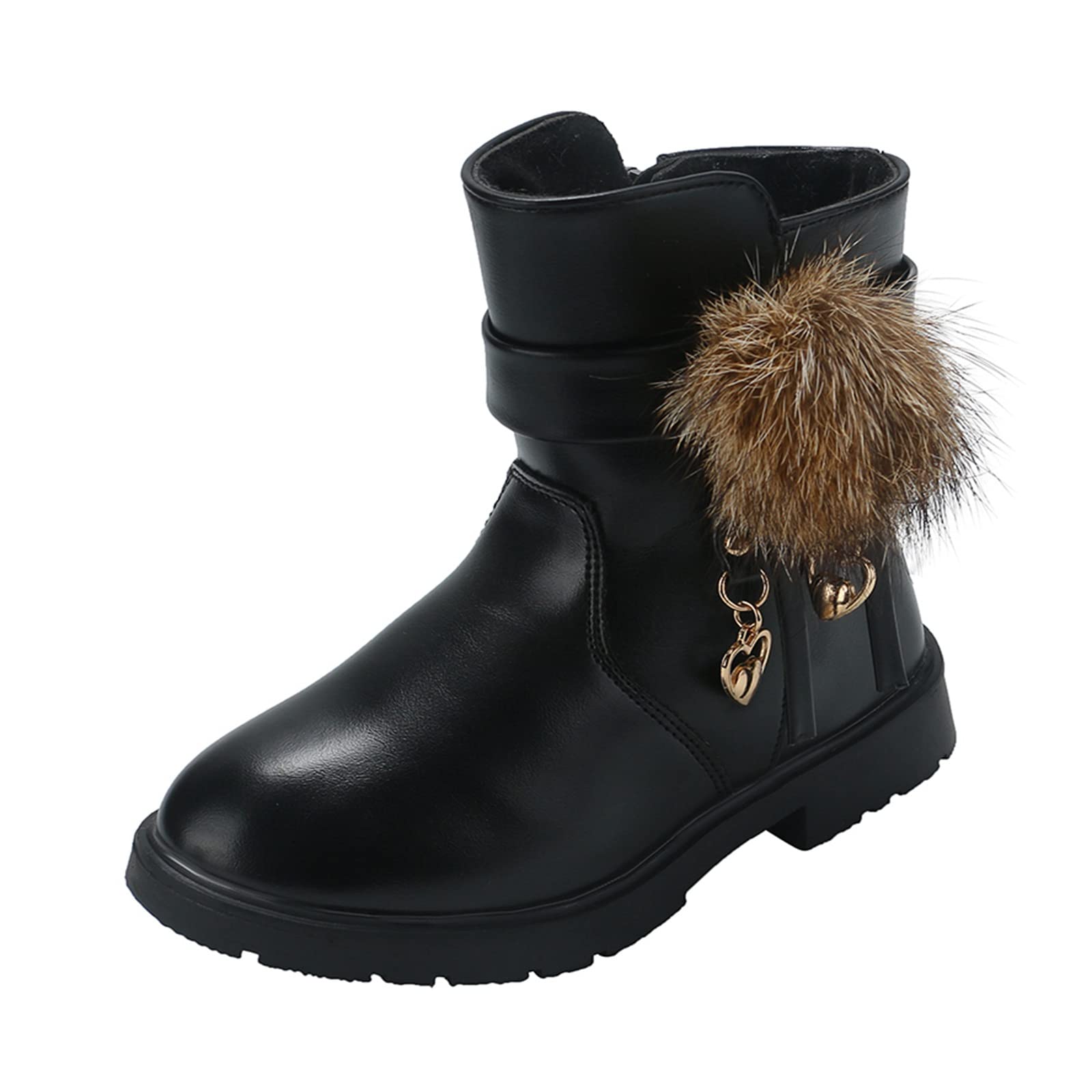 

Yozace Snow Winter Boots with Fleece Lining and Perfect as a Christmas Gift Girls Boots, Non-Slip Lining,