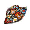 Bucket Hat Fashion Print Fisherman Hats Double Sides Flat Top Panama Caps for Men Women Reversible Outdoor Sun Hats Basin Cap
