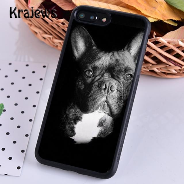 Krajews Whimsical french bulldog Dogs puppy Phone Case For iPhone 17 Air 16 15 14 plus 11 12 13 pro max coque Fundas