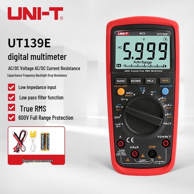 UNI-T UT139E Digital Multimeter (CN Version)