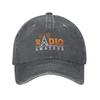 Ham Radio Amateur Loves Washed Baseball Cap Antenna Ham Radio Operator Streetwear Sun Hip Hop Hats Summer Women Unisex Outdoor