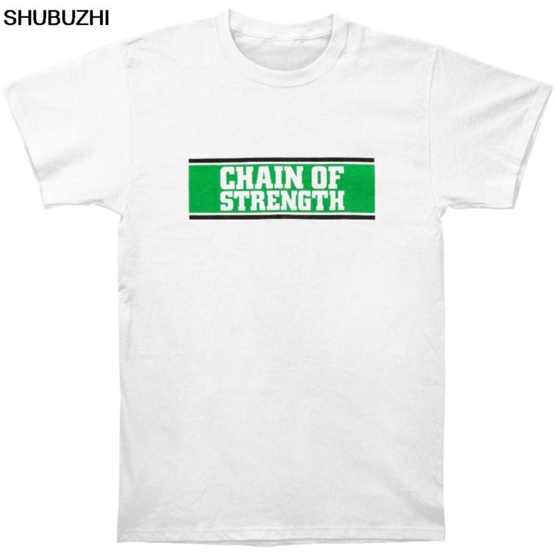 Cotton Tshirt mens summer Tops Chain Of Strength The One Thing That Still Holds True Tshirt men oneck brand teeshirt S