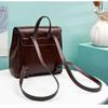 Genuine Cowhide Leather Women Backpacks Casual Ladies Travel Bags Girl's School Bags