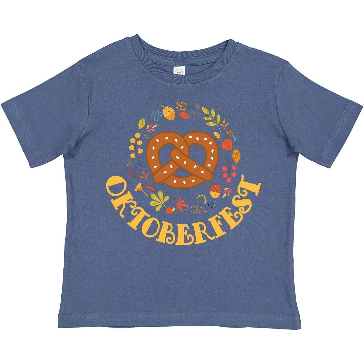 Inktastic Oktoberfest Fall Festival Pretzel Toddler T-Shirt German Celebration 160