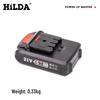 HILDA 4-Inch One-Handed Electric Lithium Chainsaw for Woodworking and Garden Felling.