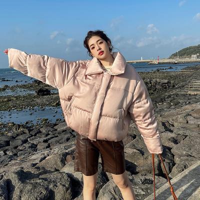 Women's Winter Loose Thin Thick Down Cotton-padded Jacket Bread Short Coat Jacket
