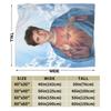 Jacob Elordi Attore Accessori Coperta Super Morbida Calda Coperte Plaid per Soggiorno 50x60 Pollici Plaid Multidimensionale