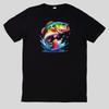 T-Shirt Aquarell Lustiges Bassangeln