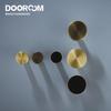 Dooroom Brass Furniture Handles Nordic Fresh Chinese American Gold/Black/Bronze Cabinet Door Drawer Wardrobe Dresser Pulls Knobs