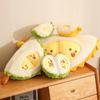Detachable Durian Plush Keychain Collection Peeling Durian Plush Doll  Boys Girls