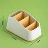 Remote Control Miscellaneous Storage Box Plastic Lattice Student Desktop Stationery Rack Storages Boxs Home Cosmetics Organizer