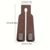 Car Purse Hook for Headrest - Premium Leather & ABS -Duty Hooks, Easy Install Car Seat Back Storage Hook