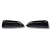 Side Indicators Set LED Dynamic For Vauxhall Grandland X 17- Repeater Black Pair