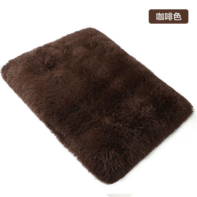 Cat litter, kennel, pet supplies, dog mat, plush winter warm sleeping pet mat, dog bed